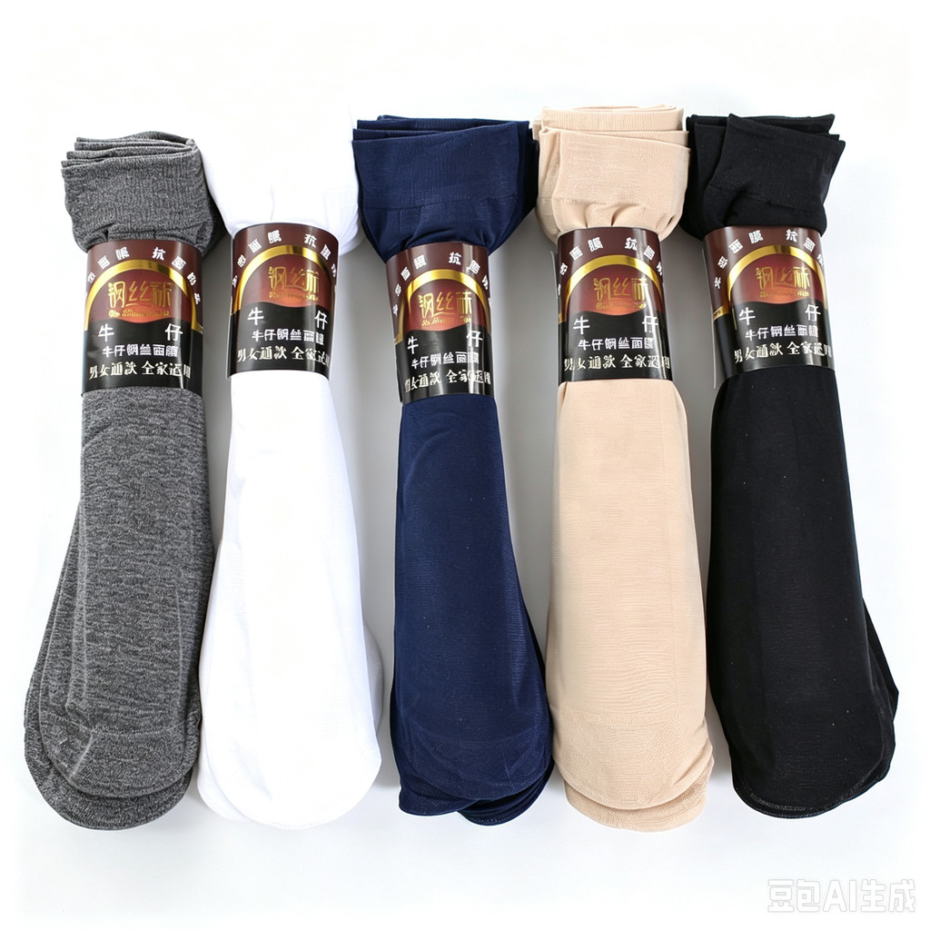 Silk Sock Bamboo - 10 Pairs Men Anti Silk Socks