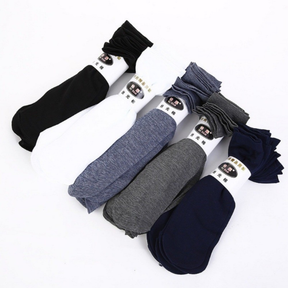 10 Pairs Men Anti Silk Socks S - Silk Sock Bamboo recension och pris