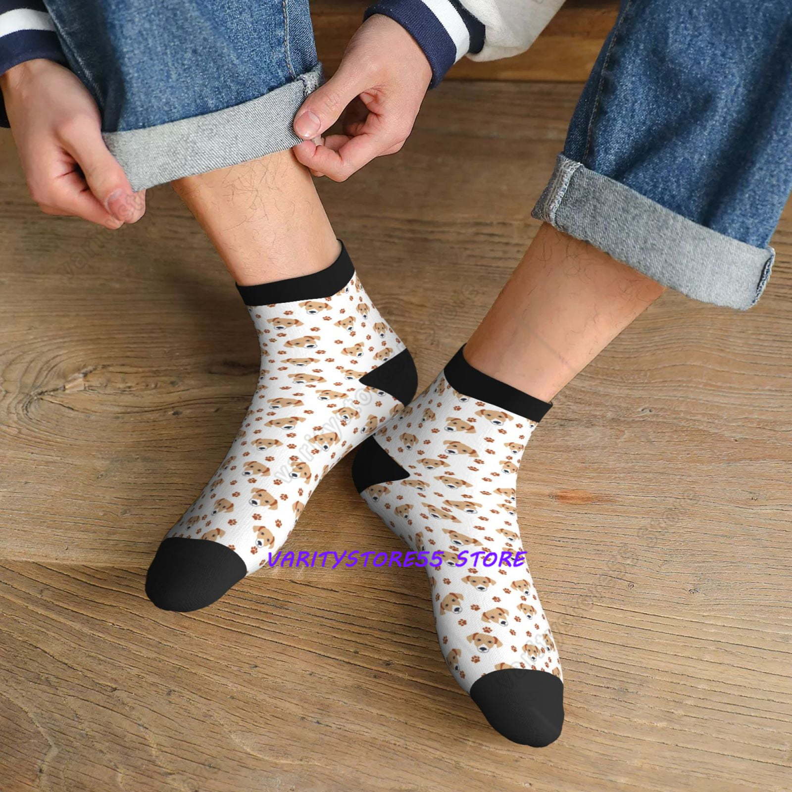 Labrador Retriever Dog Pattern - Athletic Sock Cushion recension och pris