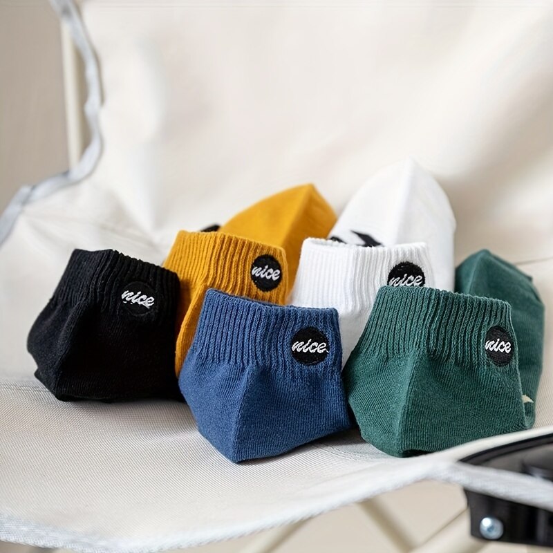 5 Pairs Of Men's Short Socks F - Ankle Sock Low Cut recension och pris
