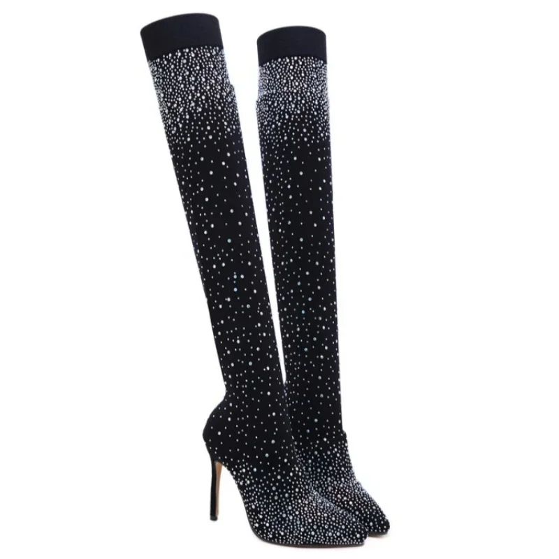 Sexy Over-the-Knee Boots for W - Knee High Sock Women recension och pris