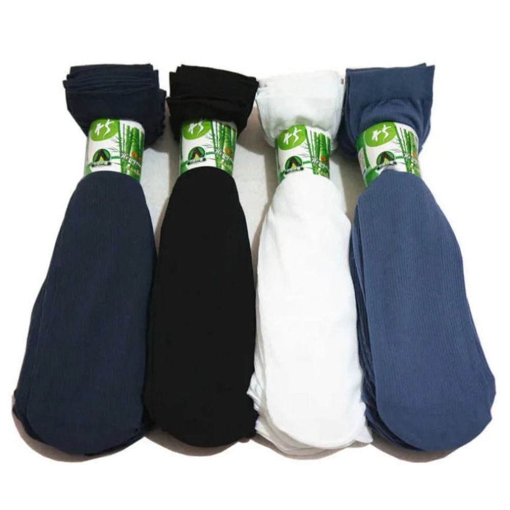 10pairs Fashion Breathable Men - Silk Sock Bamboo recension och pris