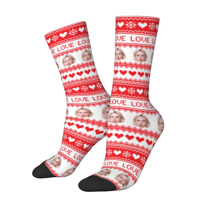 Christmas Personalized Custom  - Dress Sock Men recension och pris