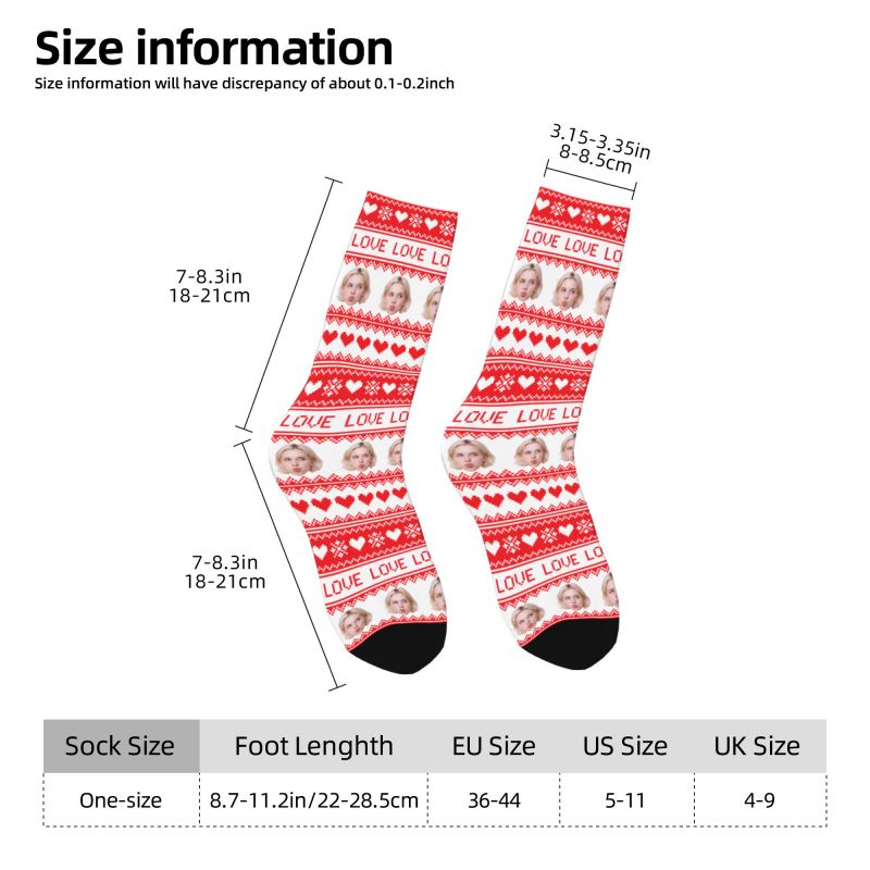 Christmas Personalized Custom  - Dress Sock Men recension och pris