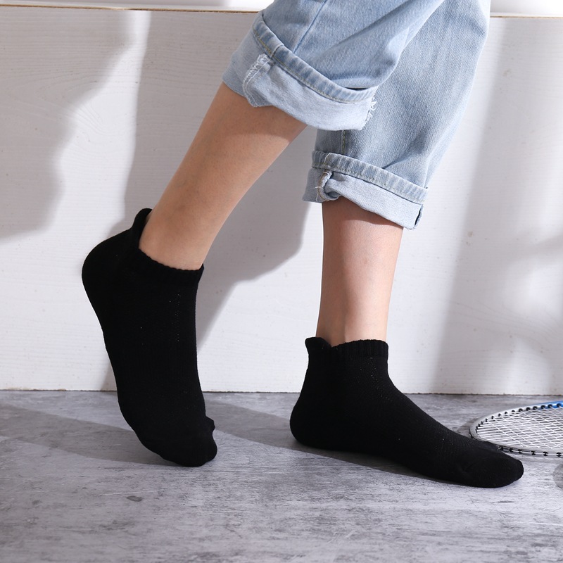 1/5/10 Pairs Unisex Cotton Spo - Ankle Sock Low Cut recension och pris