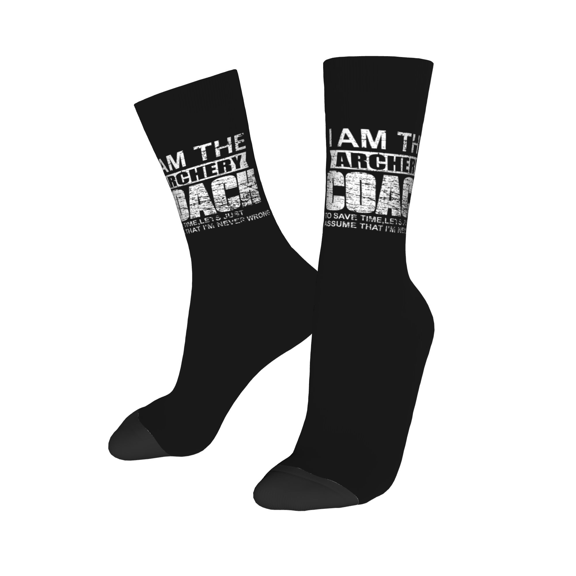 Custom Novelty Men's Archery L - Dress Sock Men recension och pris