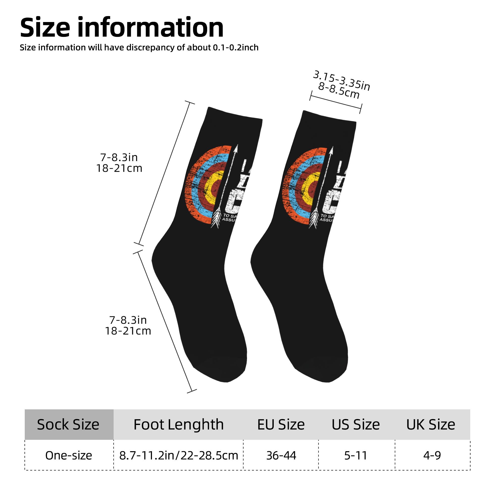Custom Novelty Men's Archery L - Dress Sock Men recension och pris