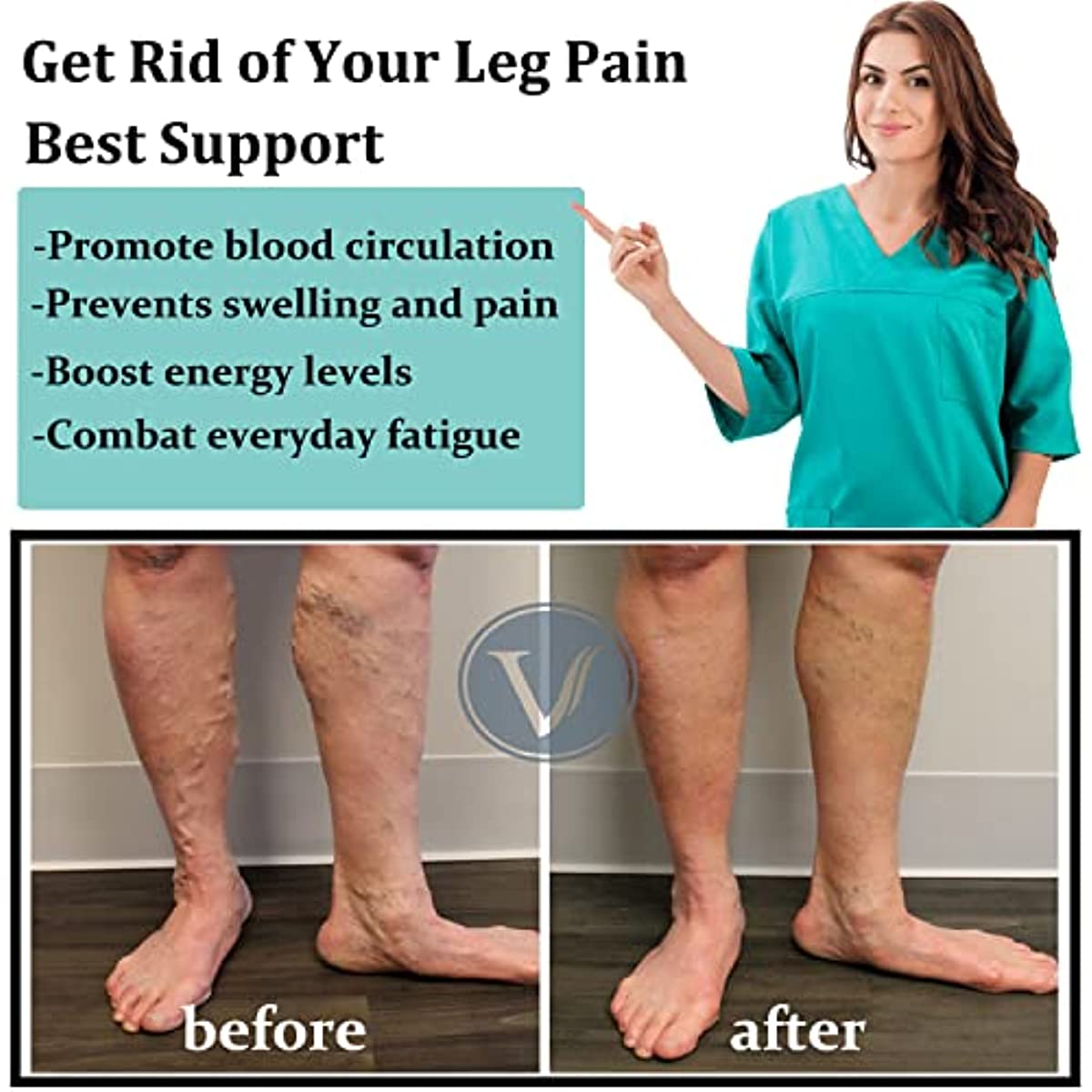 7 Pair Compression Socks Women - Compression Sock Medical recension och pris