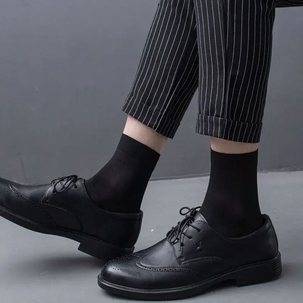 10pairs New Breathable Men Ice - Silk Sock Bamboo recension och pris