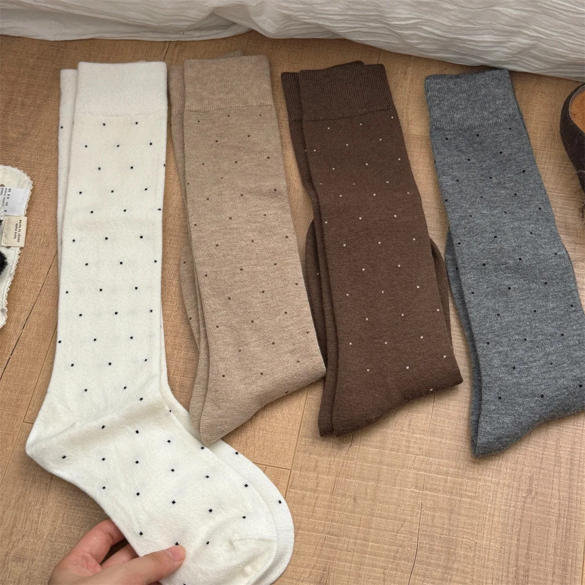 SP&CITY Winter Sweet Polka Dot - Silk Sock Bamboo recension och pris