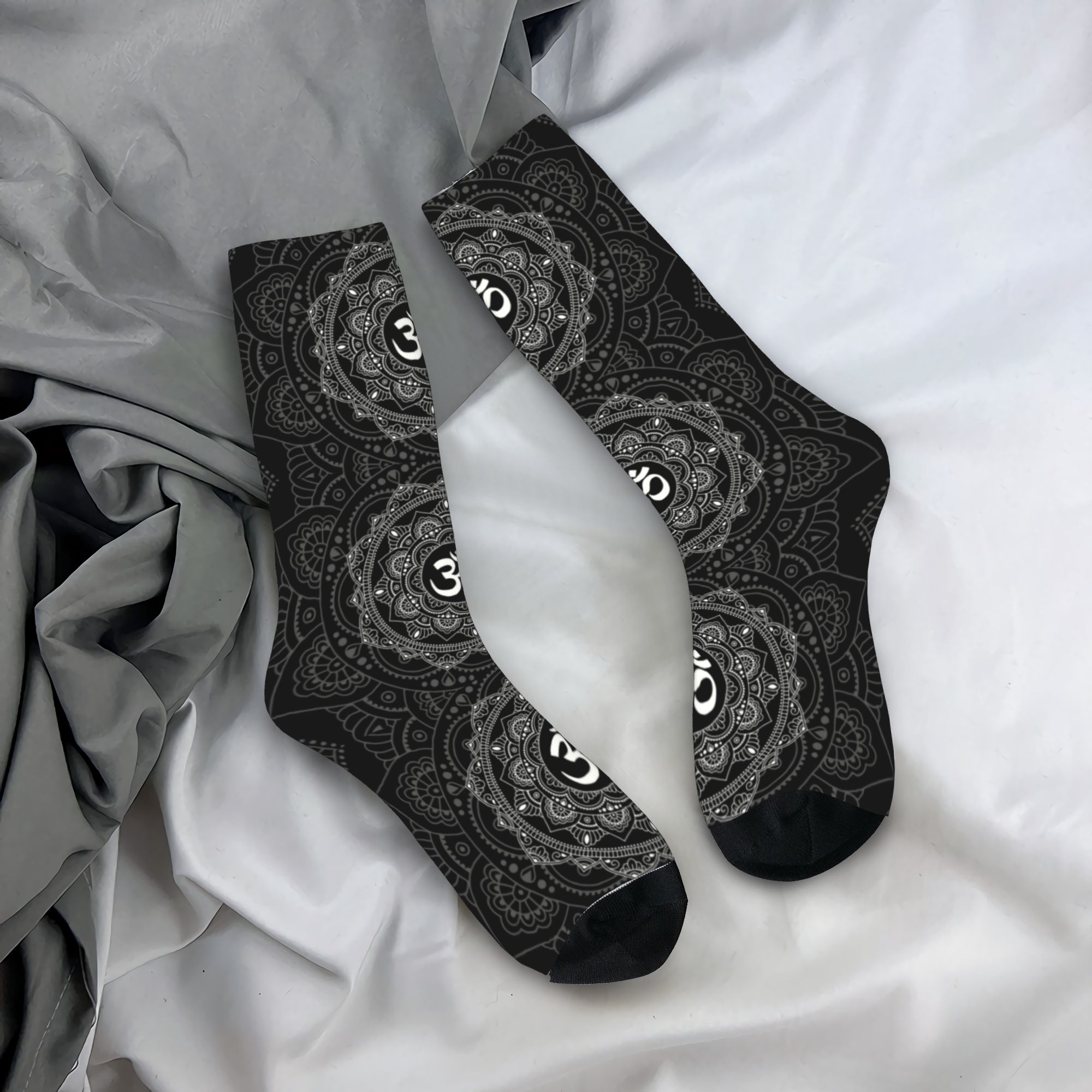 Custom Om Mandala Dress Socks  - Dress Sock Men recension och pris