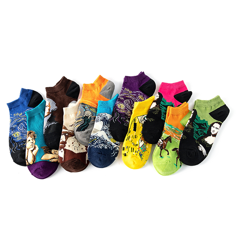 1/5 Pairs Combed Cotton Ankle  - Ankle Sock Low Cut recension och pris